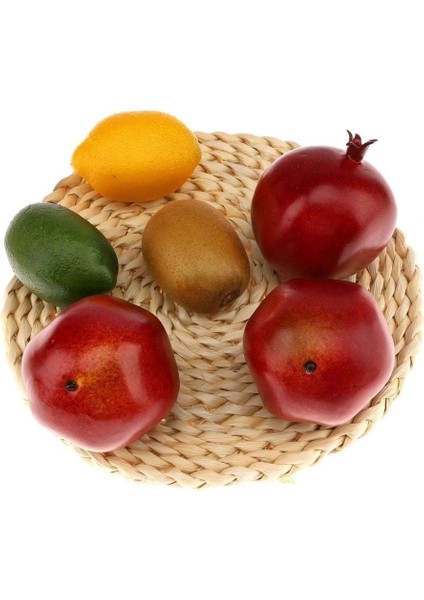 6 Adet Yapay Nar Dekorasyon Yapay Nar Meyve Ev Partisi Mutfak Için Noel Festivali Gösterisi (Yurt Dışından) fırsatları