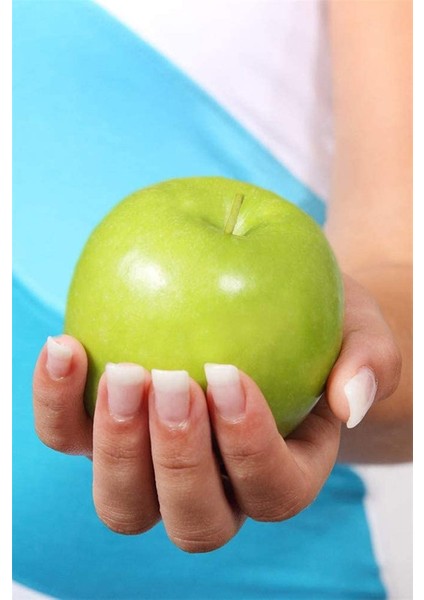 6 Adet Yapay Meyve Modeli Elma Ev Mutfak Parti Dekorasyon Kırmızı ve Yeşil (Yurt Dışından) fırsatları