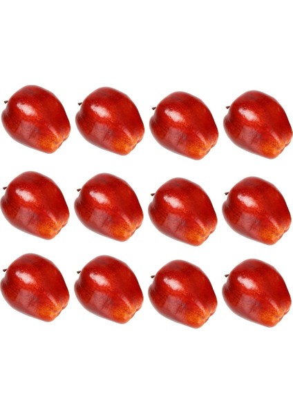 12 Adet Yapay Meyve Elma Yapay Elma Simülasyon Kırmızı Elma Ev Dekor Için Natürmort Mutfak Dekoru (Yurt Dışından) fiyatları