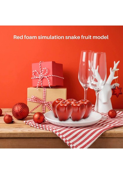 12 Adet Yapay Meyve Elma Yapay Elma Simülasyon Kırmızı Elma Ev Dekor Için Natürmort Mutfak Dekoru (Yurt Dışından) fırsatları