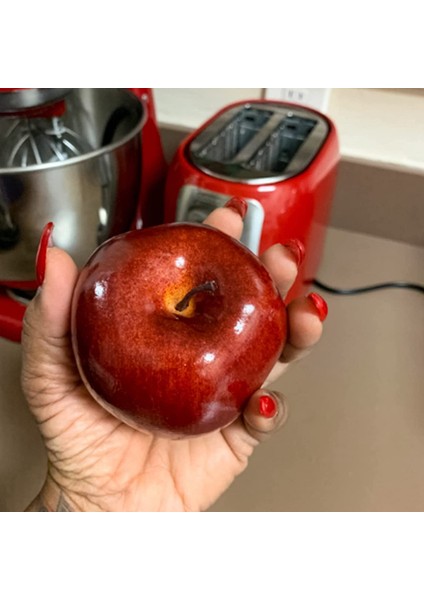 12 Adet Yapay Meyve Elma Yapay Elma Simülasyon Kırmızı Elma Ev Dekor Için Natürmort Mutfak Dekoru (Yurt Dışından) indirimleri