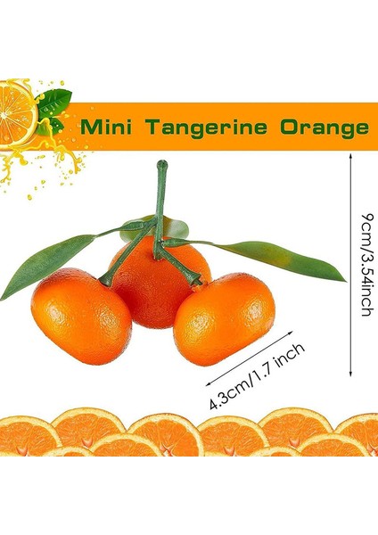 2 Yapay Meyve Tepsisi Sadece Turuncu (Yurt Dışından) fiyatları