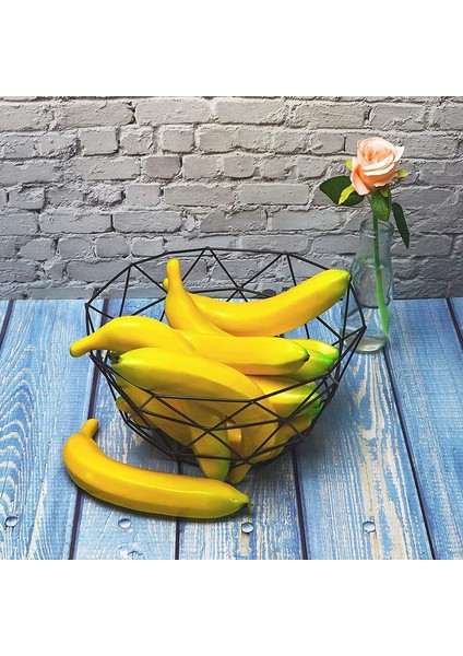 12 Adet Yapay Sarı Muz Simülasyon Yapay Meyve Ev Mutfak Dekorasyon Seti (Yurt Dışından) indirimleri
