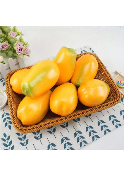 7 Adet Yapay Meyve Takı Ev Aksesuarları (Yurt Dışından)