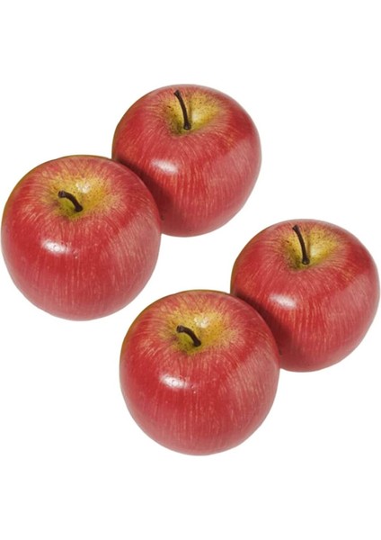 4 El Yapımı Plastik Kırmızı Elma (Yurt Dışından) indirimleri