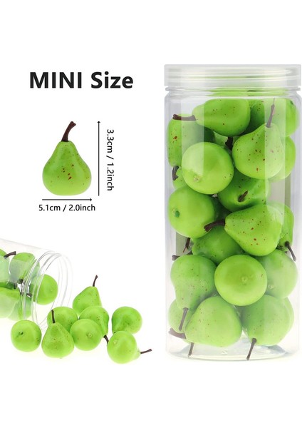 27 Mini Yapay Plastik Yeşil Inci Süsleri Sadece Inciler (Yurt Dışından) fiyatları