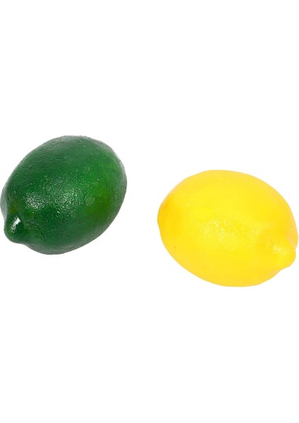 8 Paket Yapay Limon Limes Meyve Ev Mutfak Parti Dekorasyonu Için Sarı + Yeşil (Yurt Dışından) fırsatları