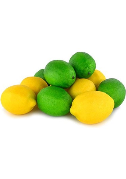 12 Adet Yapay Limon Yapay Meyve Modeli Sarı ve Yeşil Limon Ev Mutfak Parti Dekorasyon (Yurt Dışından) fiyatları