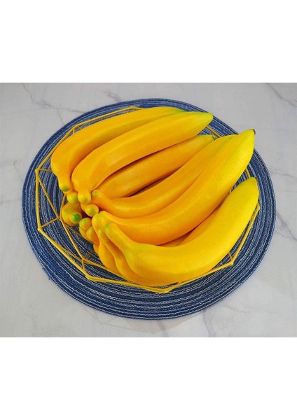 6 Adet Yapay Muz Yapay Meyve Modeli Dekorasyon Için Simülasyon Sarı Muz (Yurt Dışından) fırsatları