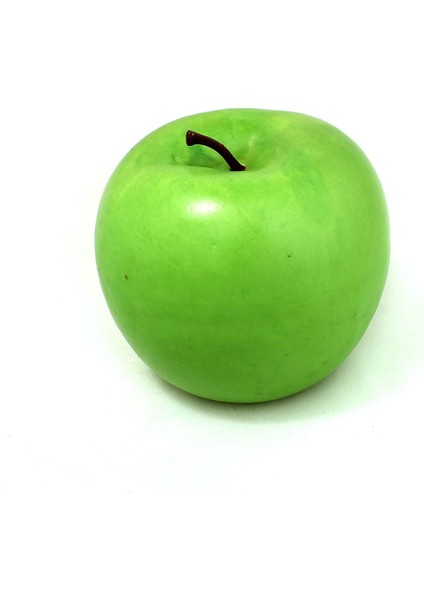 6 Lot Yapay Meyve Dekoru Yeşil Elma 8cm (Yurt Dışından) fiyatları