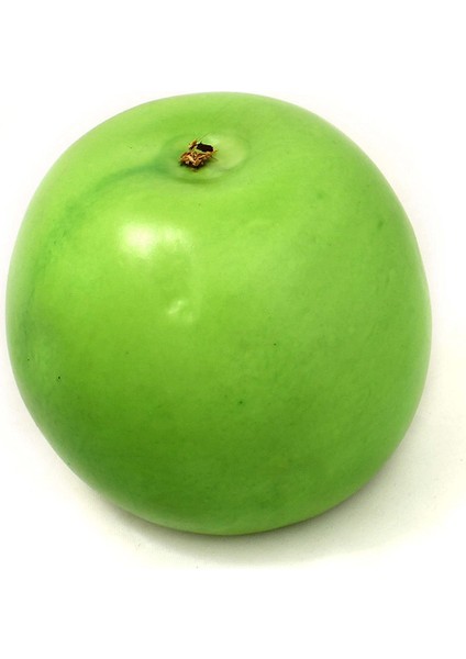 6 Lot Yapay Meyve Dekoru Yeşil Elma 8cm (Yurt Dışından) modelleri