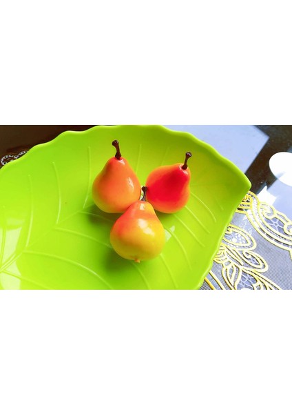 20 Adet Yapay Simülasyon 1.3 "mini Sarı Armut Yapay Meyve Fotoğraf Sahne Modeli (Yurt Dışından) modelleri