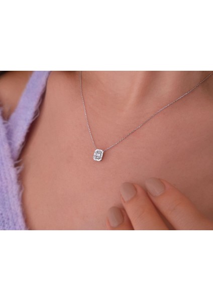 Triniti Baget Pırlanta Kolye 0417P0055 fiyatları