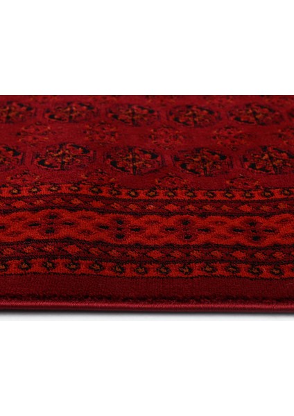 Afgan Türkmen Otantik Desenli Dokuma 9581B Salon ve Oturma Odası Halısı 80 x 300 cm