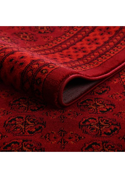 Afgan Türkmen Otantik Desenli Dokuma 9581B Salon ve Oturma Odası Halısı 80 x 300 cm