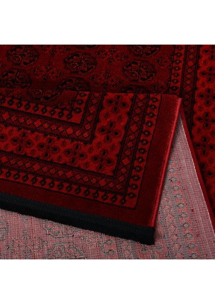 Afgan Türkmen Otantik Desenli Dokuma 9581B Salon ve Oturma Odası Halısı 80 x 300 cm