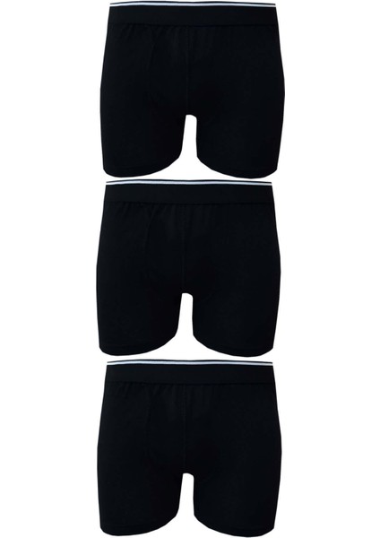 3lü Erkek Ekonomik Likralı Boxer Pamuklu Esnek Rahat Kalıp modelleri