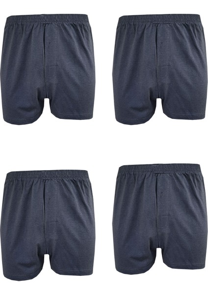 4lü Erkek Düğmeli Boxer Ekonomik %100 Pamuklu Paçalı Don fiyatları