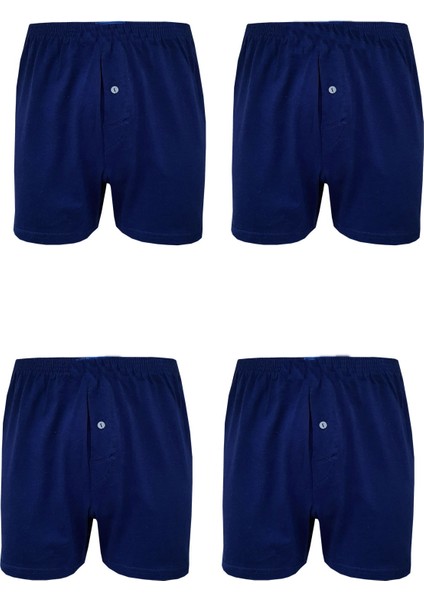 4lü Erkek Düğmeli Boxer Ekonomik %100 Pamuklu Paçalı Don fiyatları