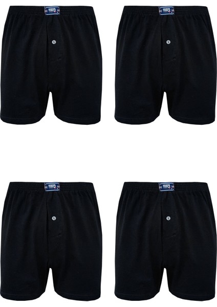 4lü Erkek Düğmeli Boxer Ekonomik %100 Pamuklu Paçalı Don fiyatları