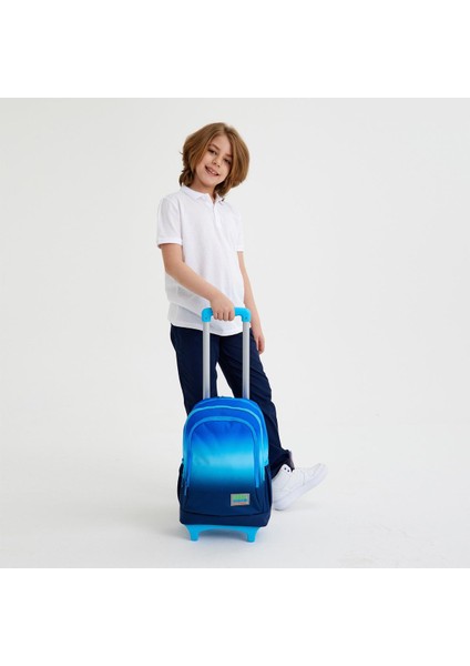 Kids Lacivert ve Mavi Çekçekli 3'lü Çanta Seti SET0123945 fiyatları