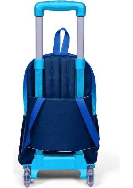 Kids Lacivert ve Mavi Çekçekli 3'lü Çanta Seti SET0123945 indirimleri