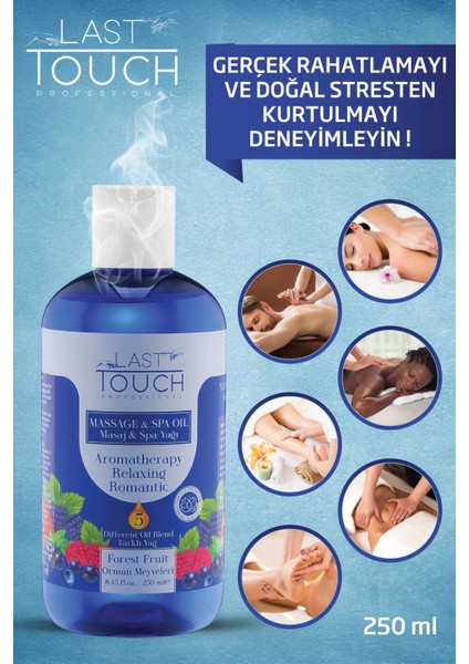 MASAJ YAĞI AROMATERAPİ ORMAN MEYVELERİ SEANS 250 ML