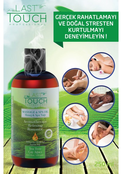 MASAJ YAĞI AROMATERAPİ ÇAY AĞACI SEANS 250 ML