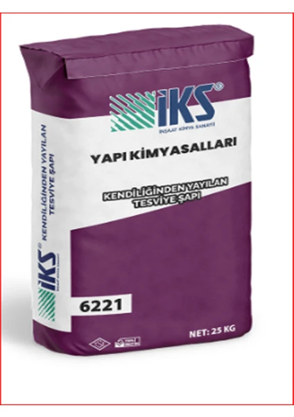 İks Kendiliğinden Yayılan Tesviye Şapı 25 kg