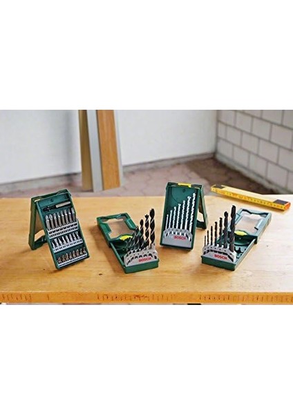 Çoklu 3+1 Mini x Line Matkap Uçları Seti 4 Set Bosch