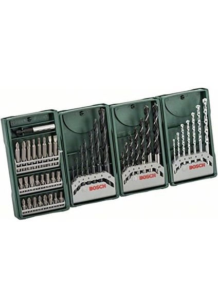 Çoklu 3+1 Mini x Line Matkap Uçları Seti 4 Set Bosch