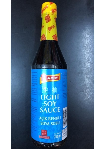 Amoy Light (Açık Renkli) Soya Sosu 750 ml 2 Adet