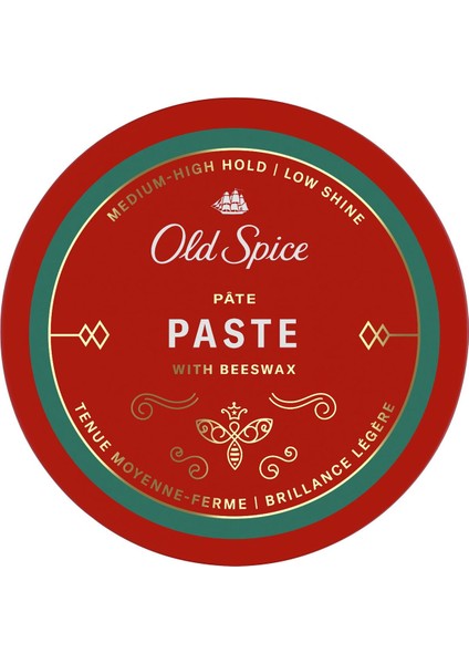 Old Spice Paste Wax Yüksek/orta Sert - Düşük Parlaklık 63GR