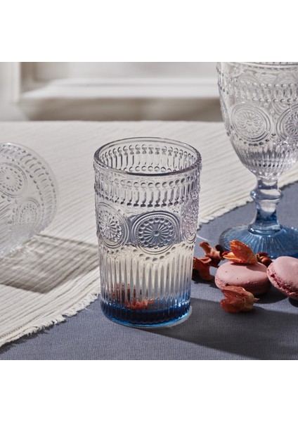 Sunflower Tekli Meşrubat Bardağı Mavi 332 ml