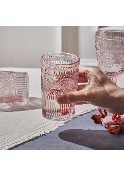 Sunflower Tekli Meşrubat Bardağı Pembe 332 ml modelleri