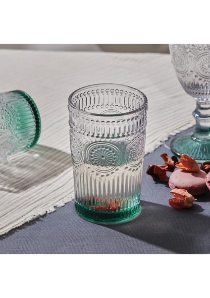 Sunflower Tekli Meşrubat Bardağı Yeşil 332 ml