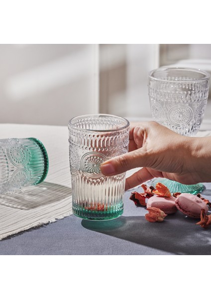 Sunflower Tekli Meşrubat Bardağı Yeşil 332 ml modelleri