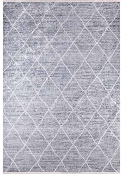 Foshan Gri Geometrik Dijital Baskı Halı