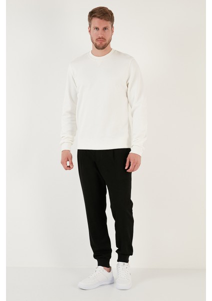 Pamuklu Regular Fit Bisiklet Yaka Sweat Erkek Sweat 5905453 modelleri