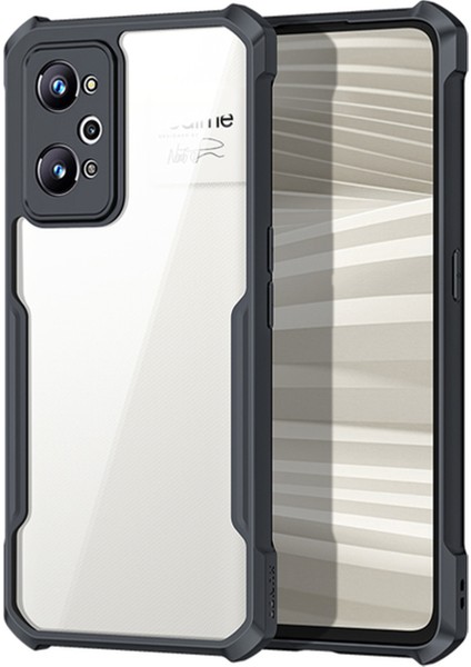 Realme Gt2 Pro ile Uyumlu Airbag Serisi Darbeye Dayanıklı Köşe Korumalı Tpu Kılıf - AL3370