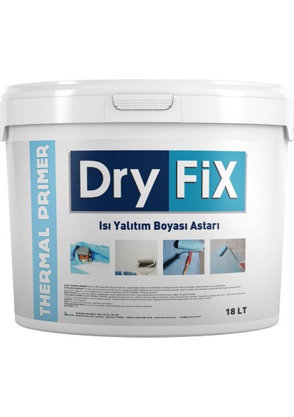 Thermal Prımer Isı Yalıtım Boyası Astarı 18 kg