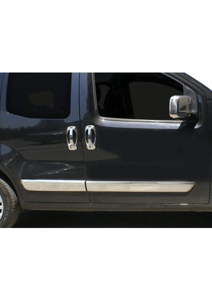 Fiat Fiorino Krom Yan Kapı Çıtası 4 Parça 2007-2015 Arası modelleri