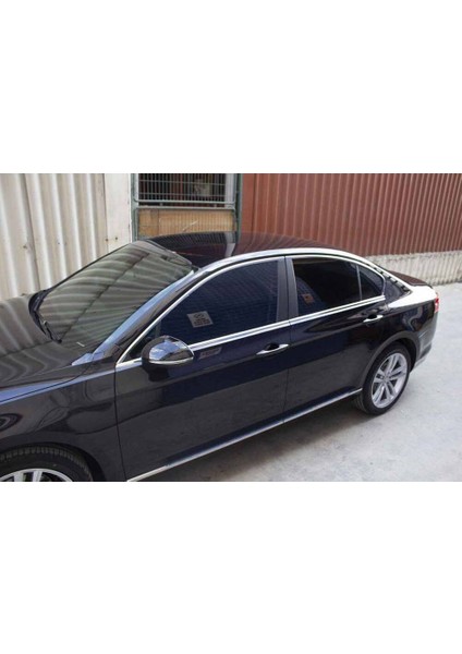 Vw Passat B8.5 Krom Cam Çerçevesi 8 Parça 2019 Sonrası