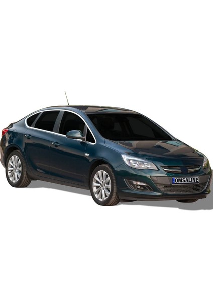 Opel Astra J Sedan Krom Cam Çerçevesi 12 Parça 2012-2015 Arası