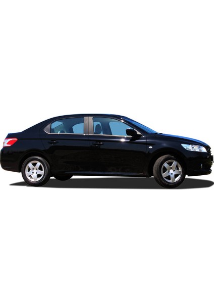 Peugeot 301 Sd Krom Cam Alt Çıtası 6 Parça 2012 ve Sonrası
