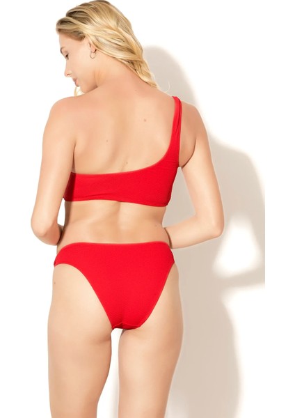 Kırmızı Tek Omuz Bikini fiyatları