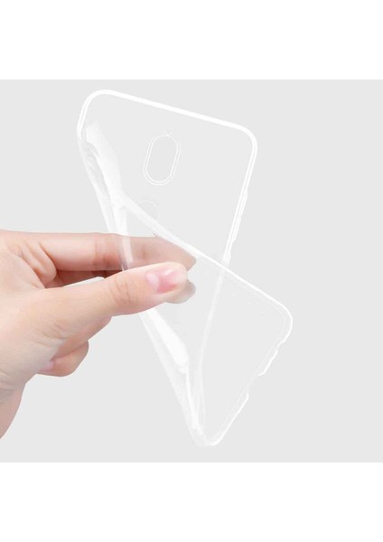 Samsung Galaxy J2 2018 Ultra Ince Kaliteli Esnek Şeffaf Silikon