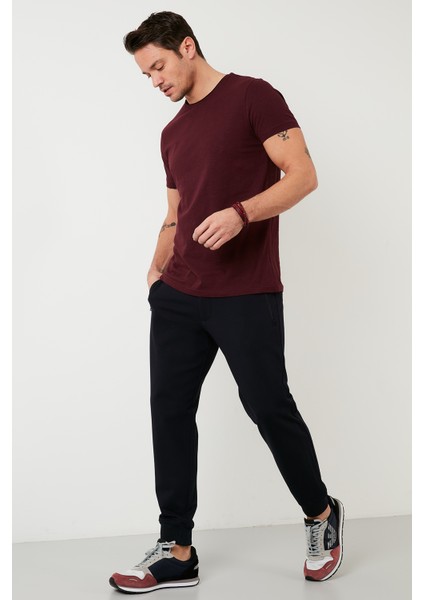 Pamuklu Slim Fit Bisiklet Yaka T Shirt Erkek T Shirt 59020001 fiyatları