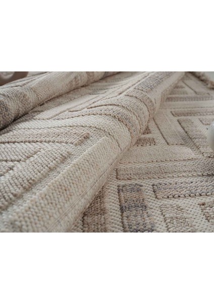 Deco Point 15762 Geometrik Antitoz Bej Halı fiyatları