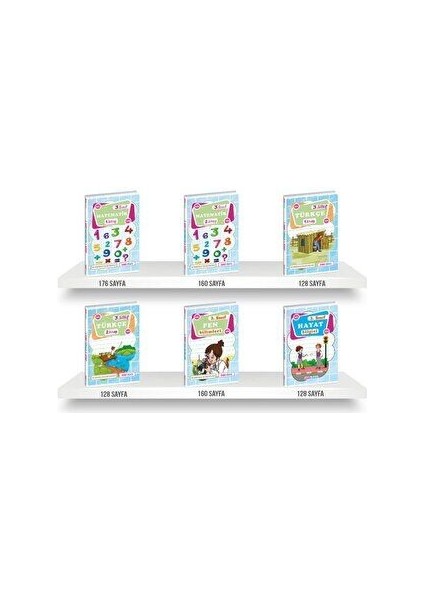 3. Sınıf Eğitim Seti 6 Kitap